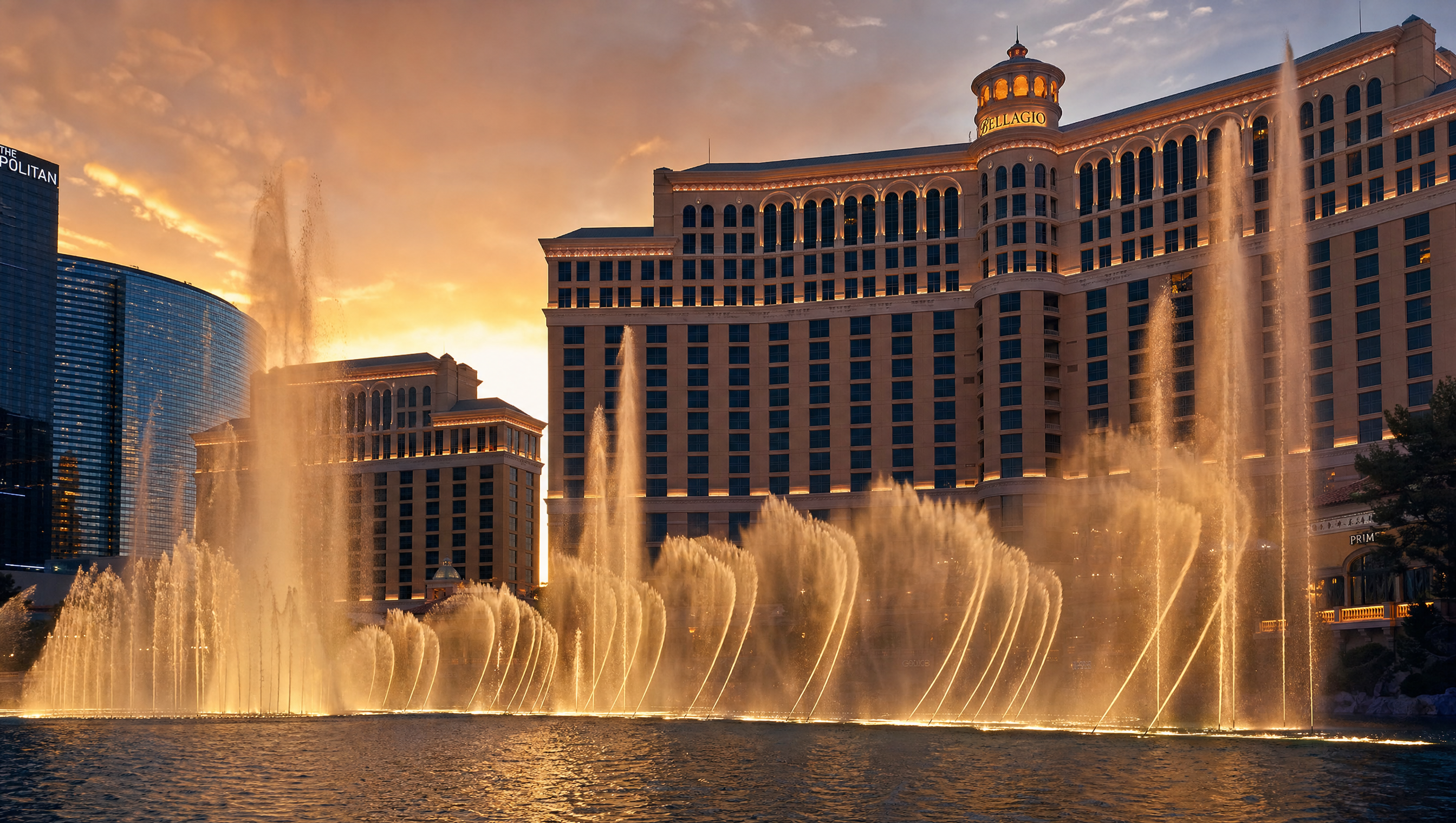 Bellagio fountains