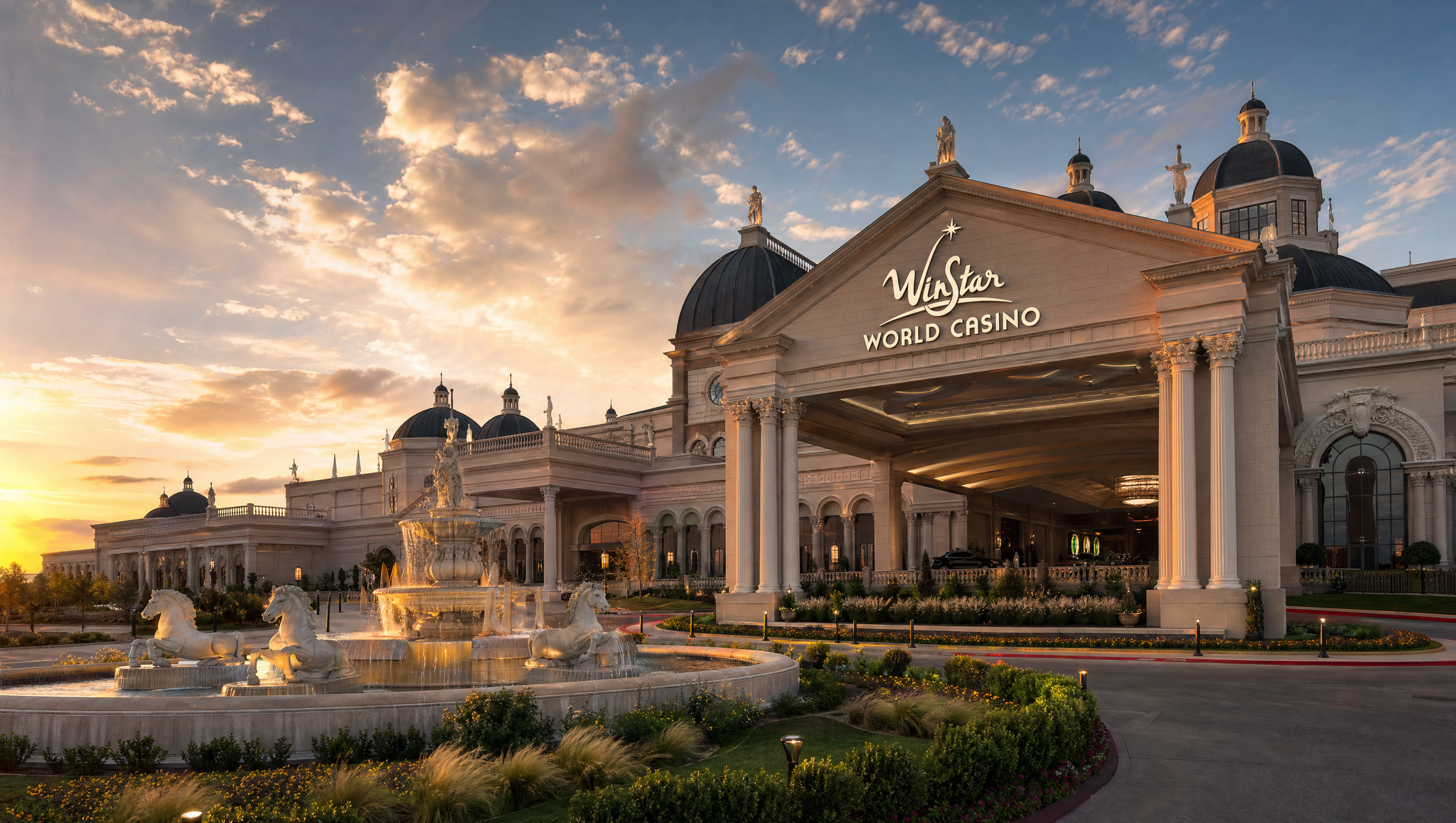 WinStar casino grand entrance